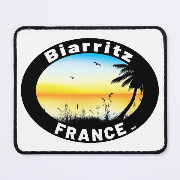 Item preview, Biarritz France Beach designed and sold by DESTINATIONS DECAL.