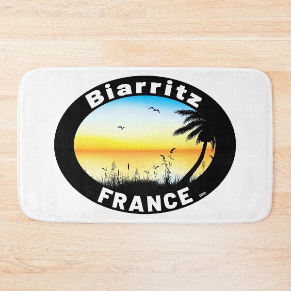 Item preview, Biarritz France Beach designed and sold by DESTINATIONS DECAL.