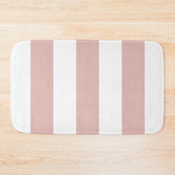 Item preview, Rose Gold And White Stripes designed and sold by rewstudio.