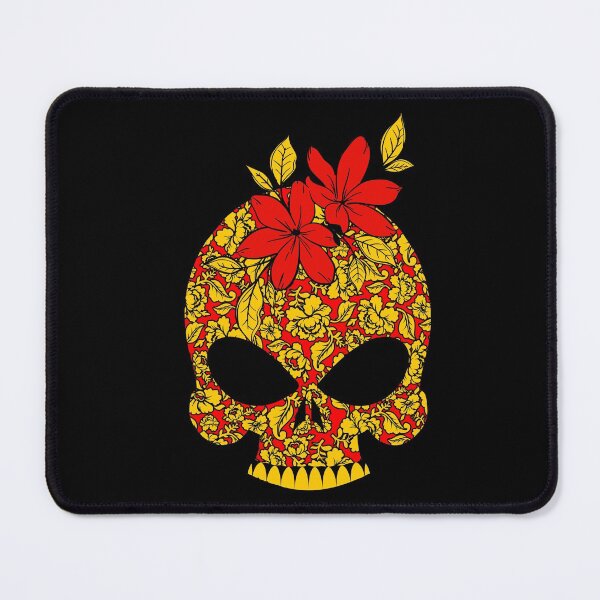 Item preview, Skull With Floral|Let’s Get Spooky designed and sold by yousseftalat2.