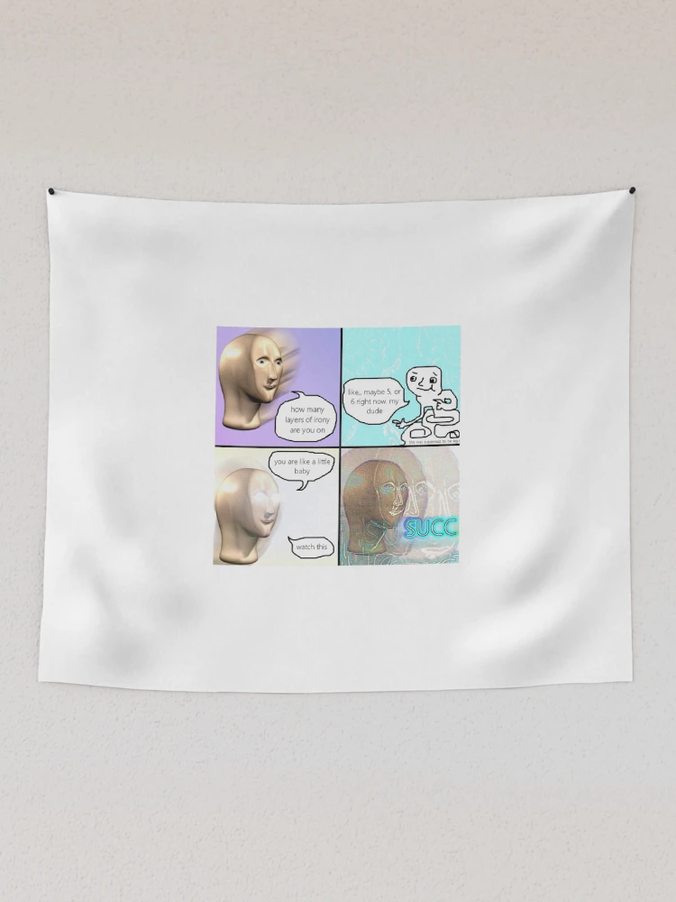 _.XD Pitbull, Funny Meme Tapestry for Sale by memeology69