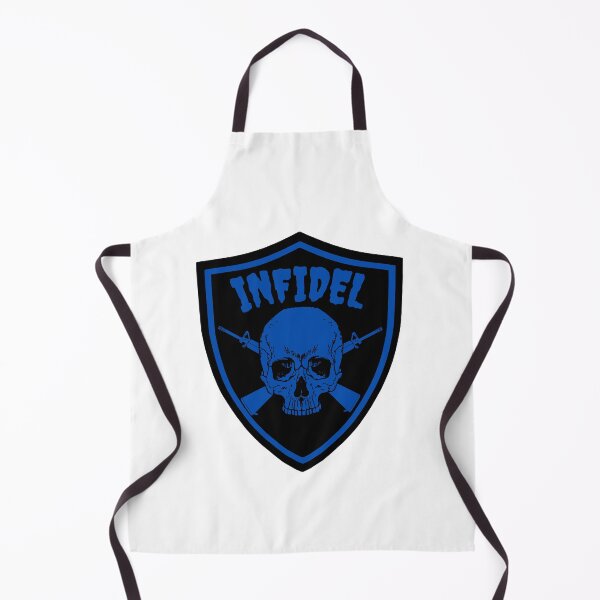 Item preview, Infidel Blue designed and sold by IntelectuaIdiot.