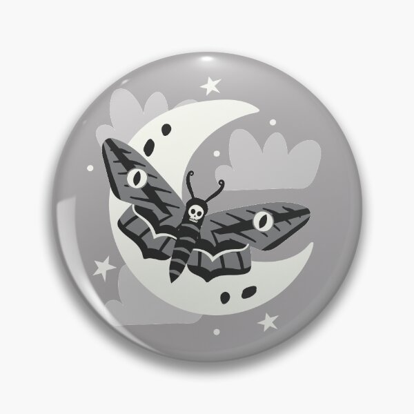 Item preview, Moonlit Moths designed and sold by Allison Romero Design.
