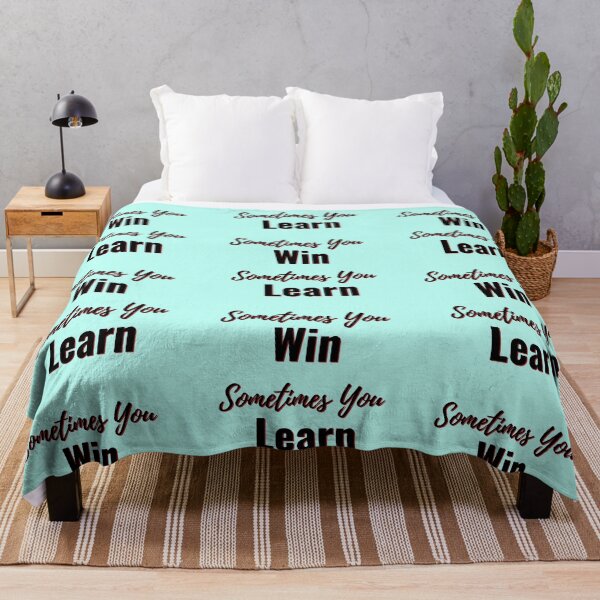 Item preview, Sometimes you Win Sometimes you Learn Inspirational Quote designed and sold by chahakisha.