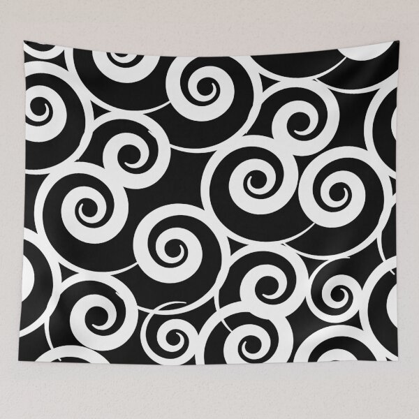 Item preview, White Swirls  designed and sold by MC Art Studio.