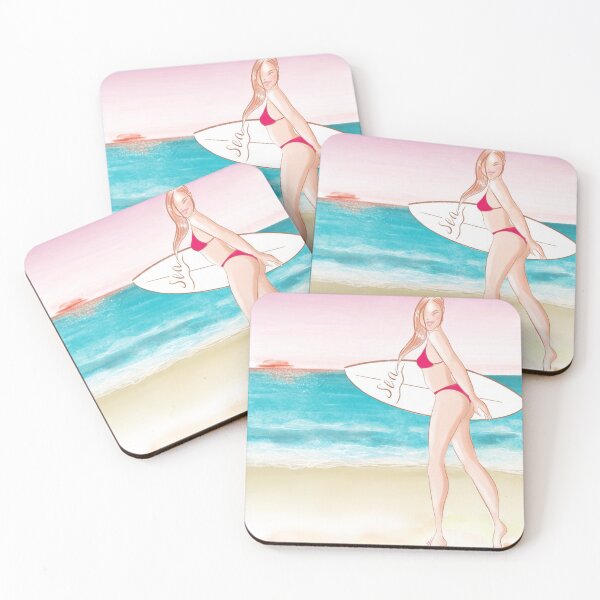 Item preview, Surfer pinup designed and sold by eligart.