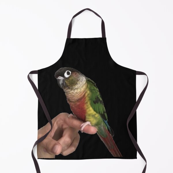 Item preview, Parrot picture | Cute Parrot | Bird | Parrot on finger | Parakeet | Green cheek conure | Pyrrhura designed and sold by TatianaLG.