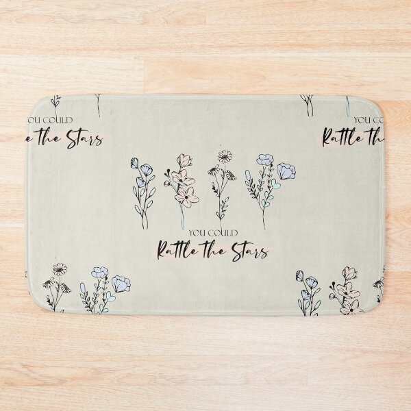 Item preview, Throne of Glass You Could Rattle The Stars Quote Flower designed and sold by GinaBirki.