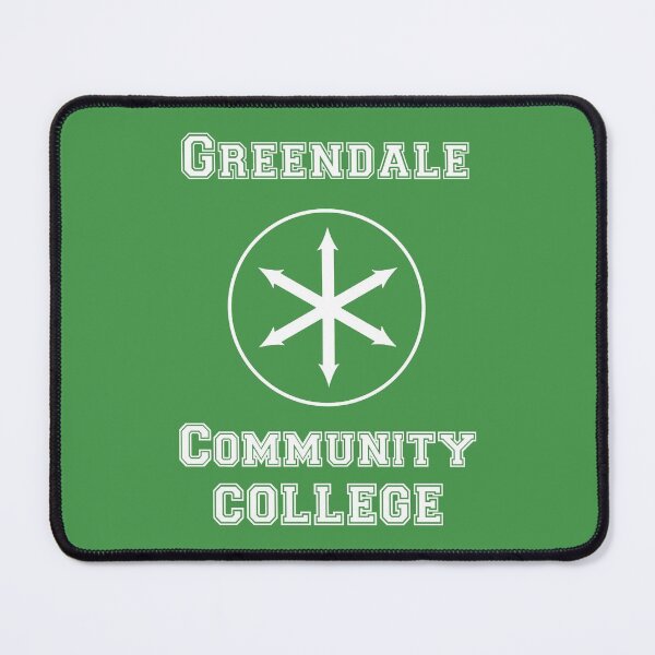 Item preview, Greendale  Community College (White On Green) designed and sold by Dr-Mysterio101.