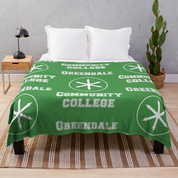 Item preview, Greendale  Community College (White On Green) designed and sold by Dr-Mysterio101.