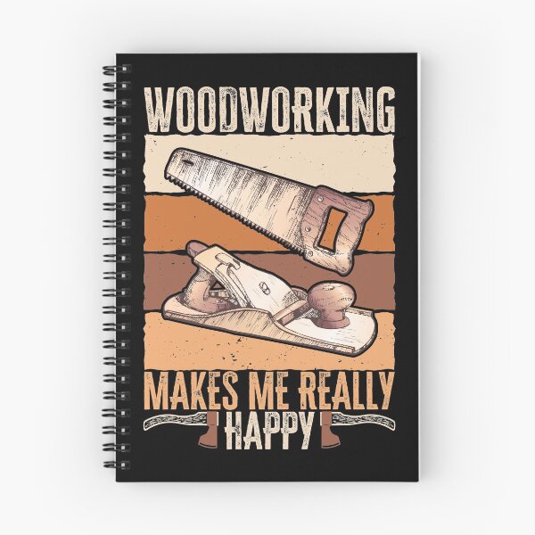 Item preview, Woodworking makes me really happy. Gift for carpenter, woodworker designed and sold by AS-Shirts.