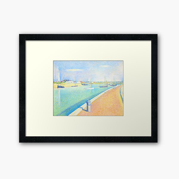 Aperçu de l'œuvre Georges Seurat "Le Canal de Gravelines, Petit Fort Philippe" créée et vendue par Alexandra Dahl.