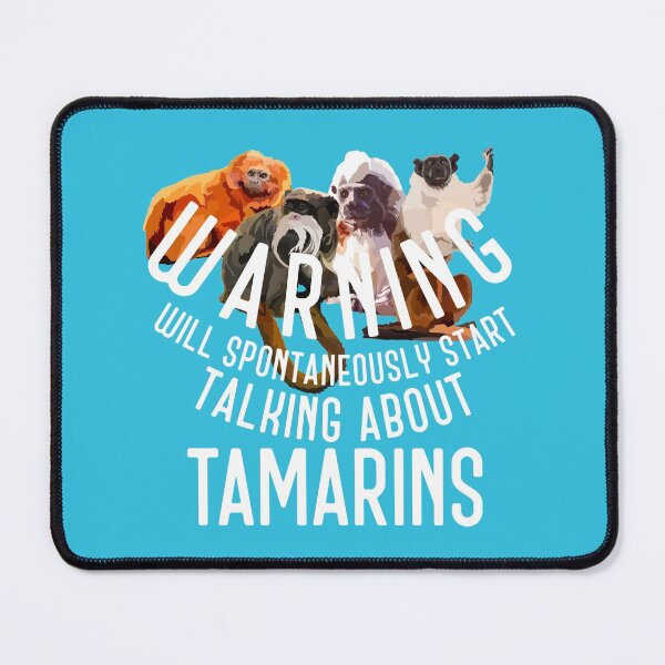 Item preview, T is for Tamarin,Tamarin Illustration – Small and Colorful Tropical Primate Artwork designed and sold by PrettylittlepastelUk.