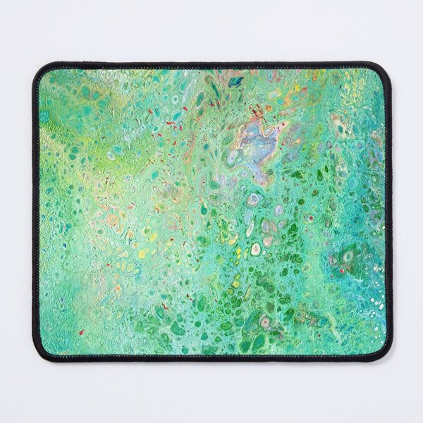 Item preview, Lemon and Lime abstract art designed and sold by ArtandSoulFluidArt.