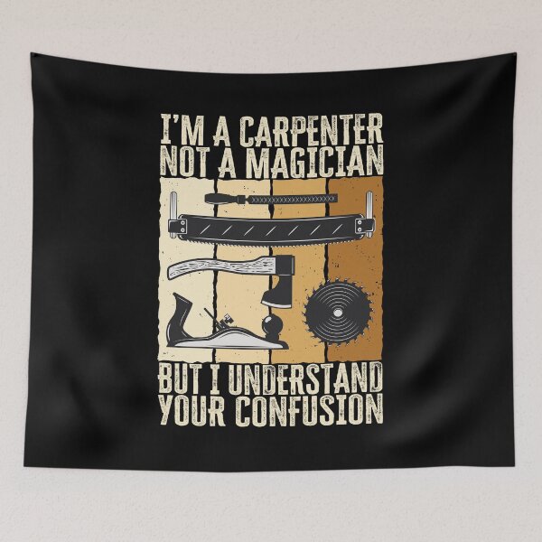 Item preview, Funny carpenter quote. Gift for woodworker, dad, grandpa designed and sold by AS-Shirts.