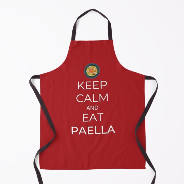 Keep Calm and Eat Paella Apron