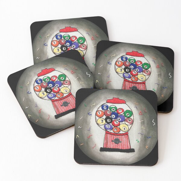 Item preview, Billiards Rainbow Gum Ball Machine Embroidery designed and sold by ashleygilland.
