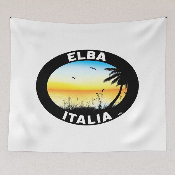 Item preview, Elba Italy Beach Island designed and sold by DESTINATIONS DECAL.