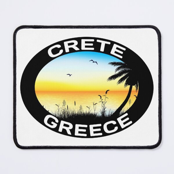 Item preview, Crete Greece Beach Island designed and sold by DESTINATIONS DECAL.