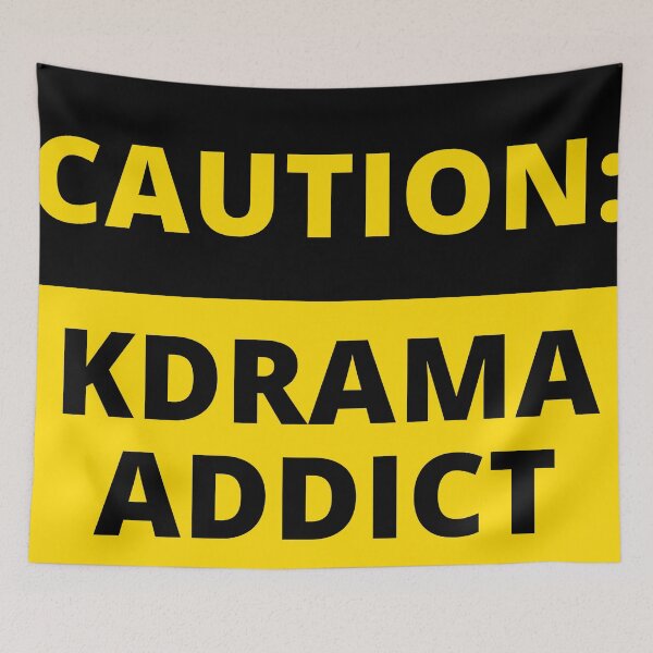 Item preview, Caution: Kdrama Addict designed and sold by Kdramaspot.