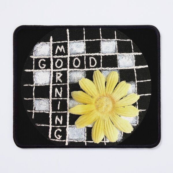 Item preview, Good Morning Crossword Embroidery designed and sold by ashleygilland.