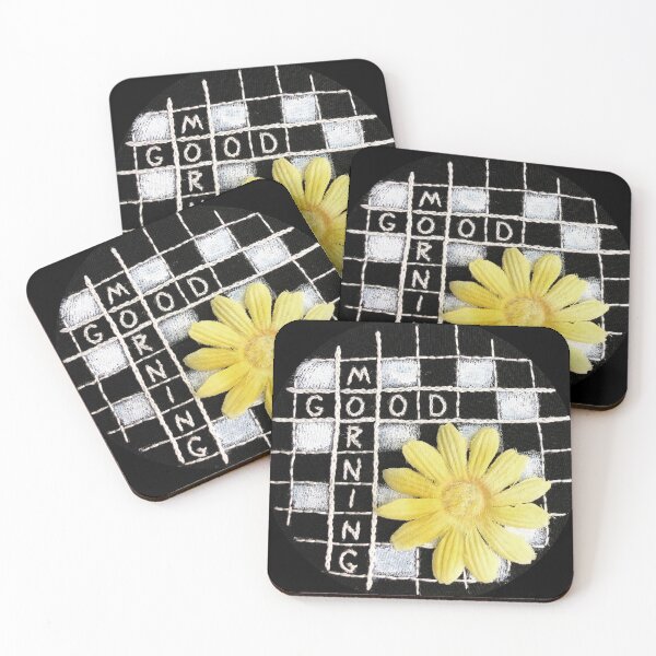 Item preview, Good Morning Crossword Embroidery designed and sold by ashleygilland.