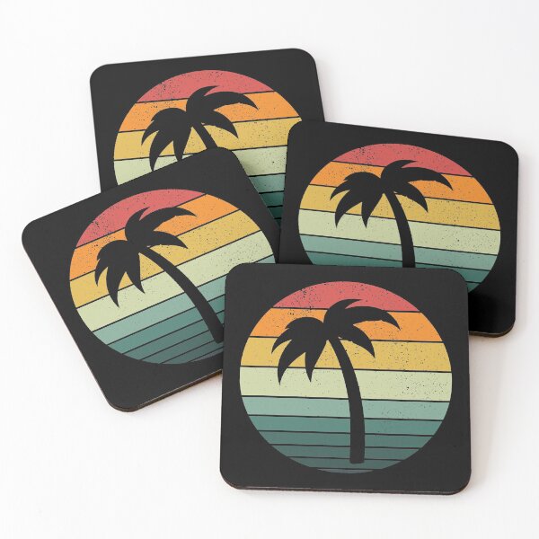 Item preview, Palm Tree Retro Vintage  designed and sold by FunFoxDesign.