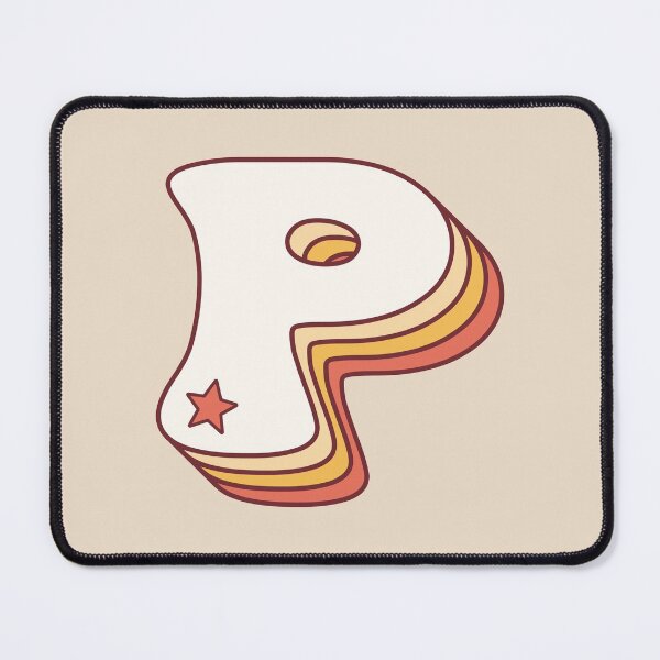 Item preview, Letter P Retro designed and sold by OkihanaShop.