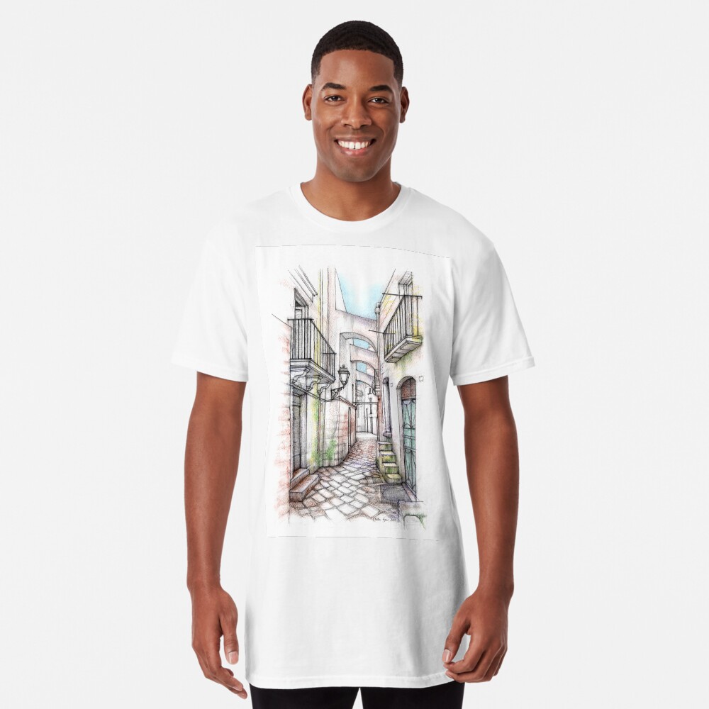 Item preview, Long T-Shirt designed and sold by matteo-sketcher.