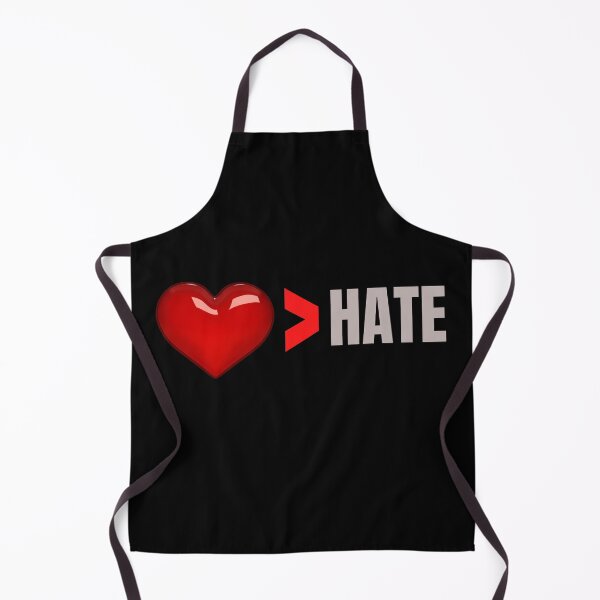 Item preview, Love is Greater Than Hate, Red Heart designed and sold by ACC .