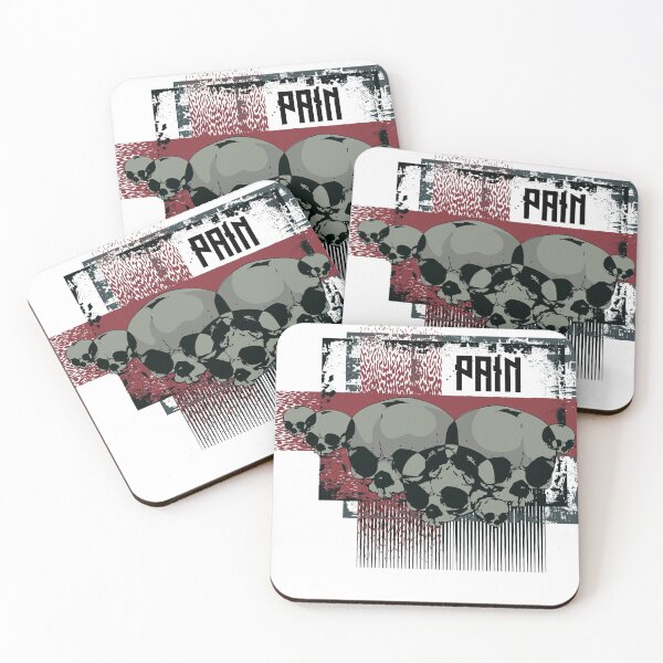 Item preview, Pain Skulls designed and sold by SpotWarehouse.