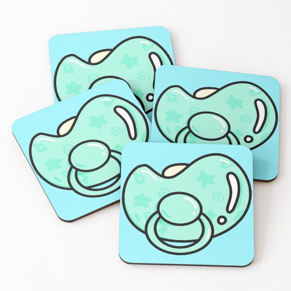 Item preview, Paci Pride Teal Space designed and sold by PaddedLittleBoy.