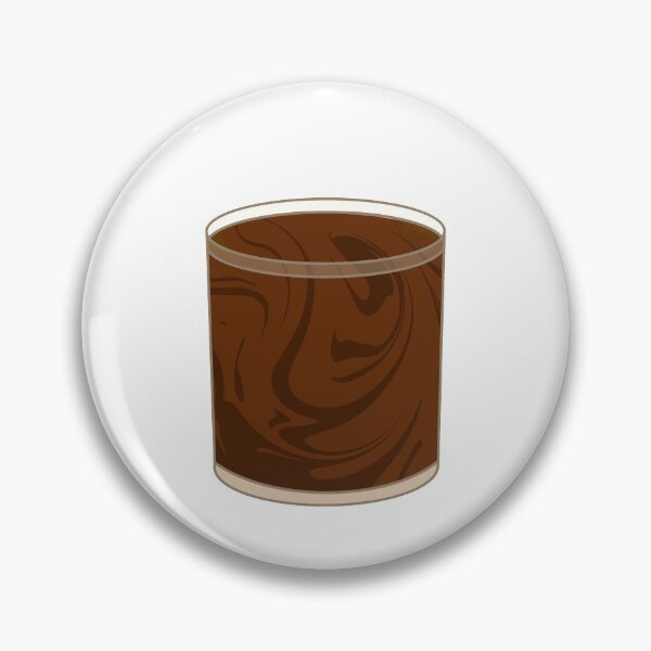 Item preview, Glass of Coffee. Caffeine. Sticker & Badge designed and sold by AnaStickerD.