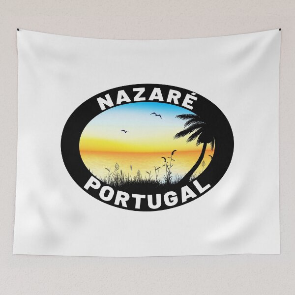 Item preview, Nazare Portugal Beach Surfing Surfer Surf designed and sold by DESTINATIONS DECAL.
