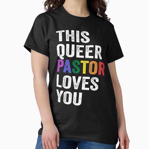 Item preview, THIS PASTOR LOVES YOU | GAY PARADE LGBTQ designed and sold by TravelHappiness.
