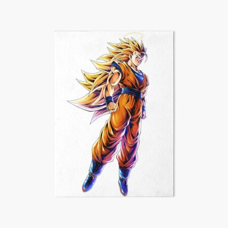 Super Saiyan 3 Goku Art Board Print for Sale by ItalianBrussel