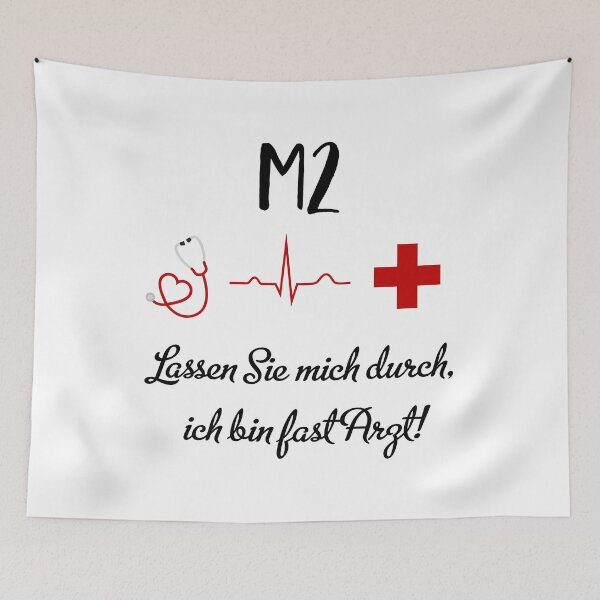 Item preview, M2- Let me through, I'm almost a doctor! designed and sold by Vectorqueen.