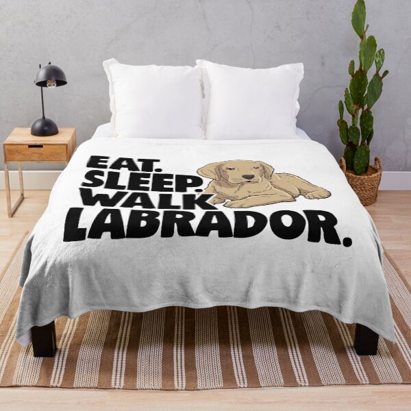Aperçu de l'œuvre Manger Sommeil Marcher Labrador créée et vendue par Bendthetrend.