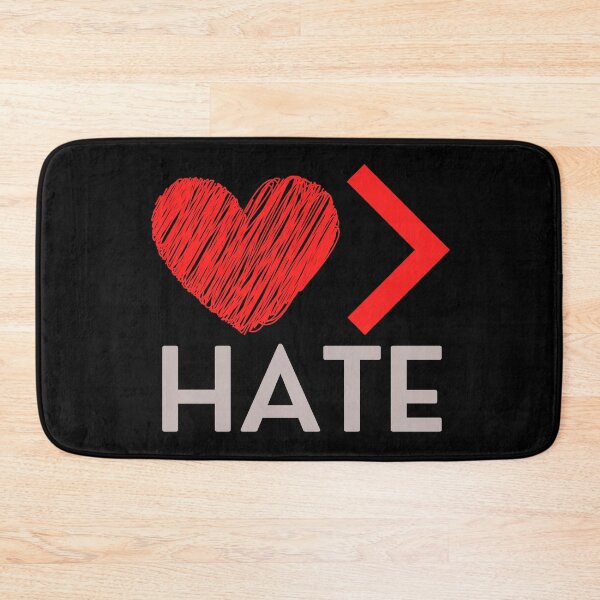 Item preview, Copy of Love is Greater Than Hate, Red Heart designed and sold by ACC .