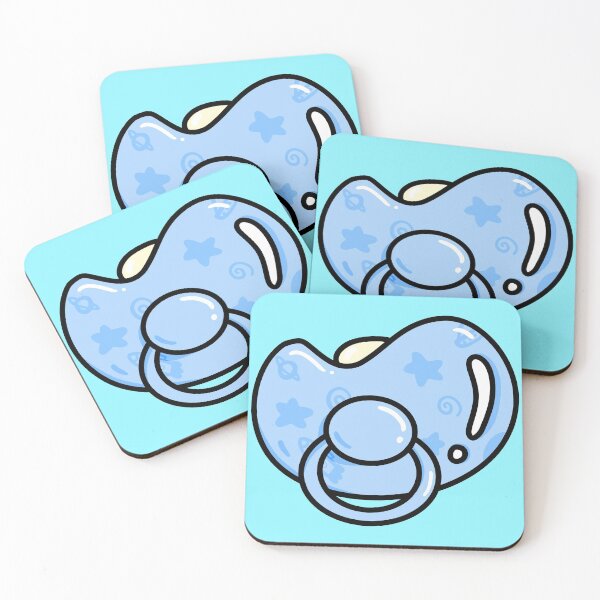 Item preview, Paci Pride Sky Blue Space designed and sold by PaddedLittleBoy.