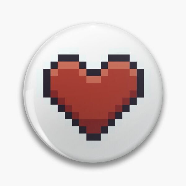 Item preview, Heart Pixel Art designed and sold by RednGreen.