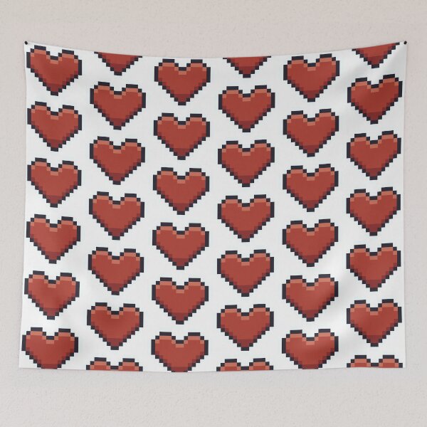 Item preview, Heart Pixel Art designed and sold by RednGreen.