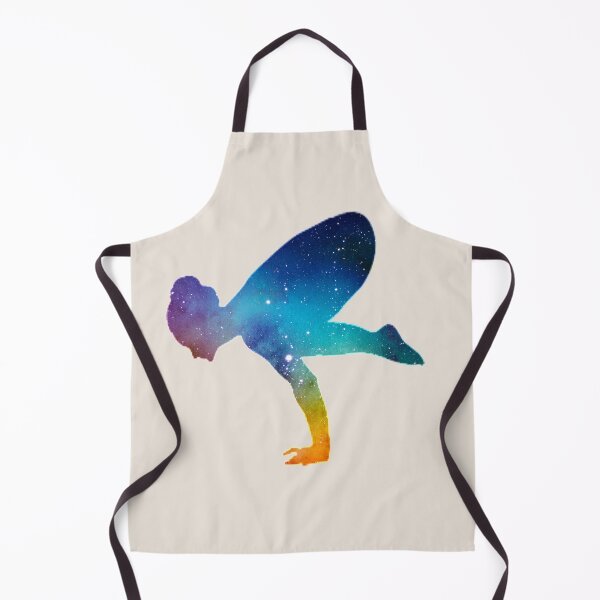 Artikelvorschau, Galaxy Yoga Akrobatik Sport Luftakrobatik Gymnastik Aquarell Workout entworfen und verkauft von Merchking1.