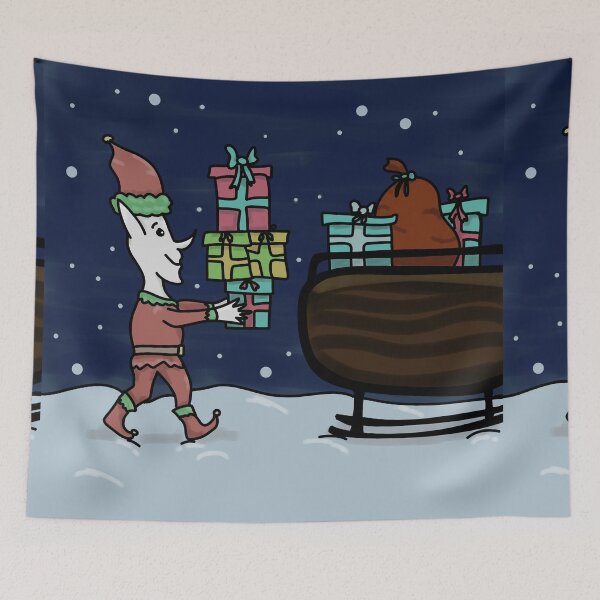 Item preview, Christmas elf designed and sold by Antiope33.