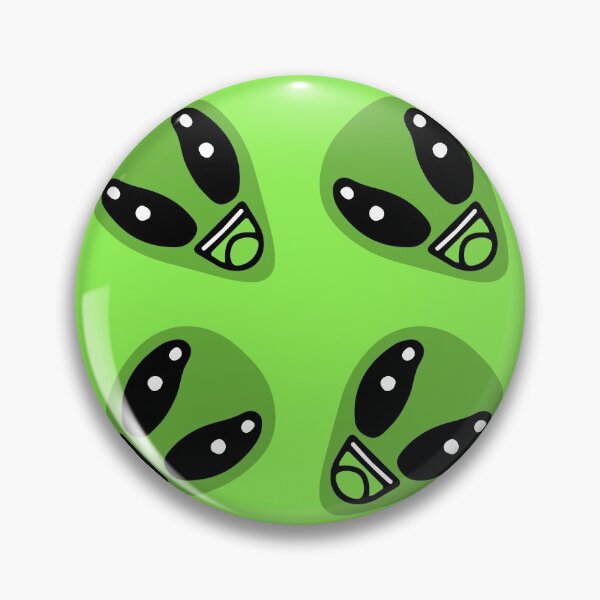 Item preview, Funny Happy Alien Head Pattern  designed and sold by Qudkin.
