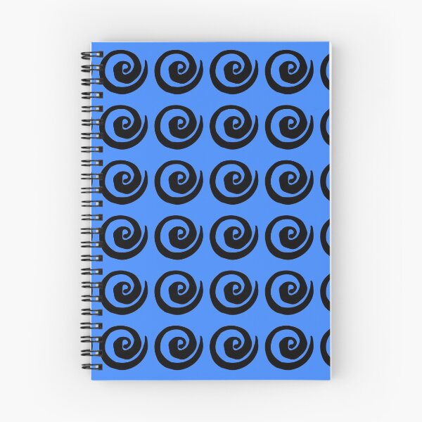 Item preview, Swirls from the 80's in Blue designed and sold by barronangMedia.