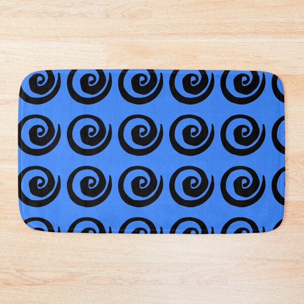 Item preview, Swirls from the 80's in Blue designed and sold by barronangMedia.