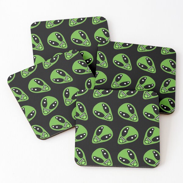 Item preview, Funny Happy Alien Head Pattern  designed and sold by Qudkin.