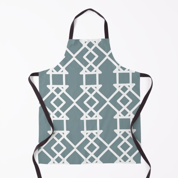 Item preview, Blue and White Tessellation Line Pattern 27 Coordinates w/ Farrow & Ball 2022 Popular Color Stone Blue 86 - Colour Trends - Trending Hue designed and sold by ColorOfTheYears.