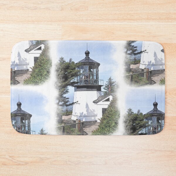 Item preview, Cape Meares Lighthouse in Watercolor designed and sold by KirtTisdale.